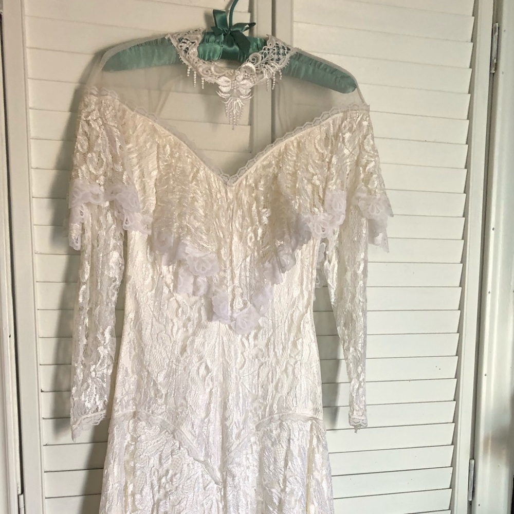 Vintage J.Harris Tea Length Formal Dress Size 5/6